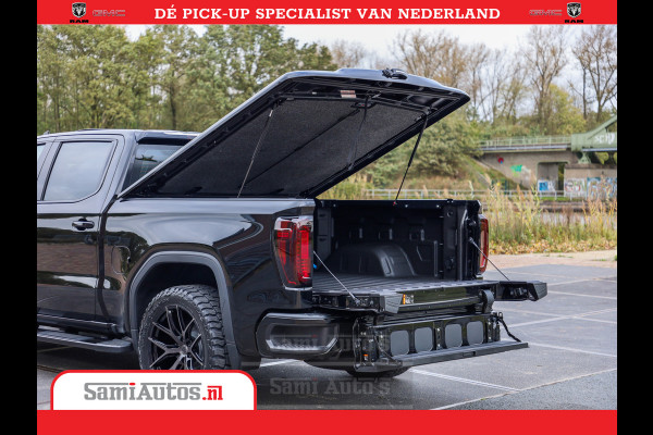 GMC Sierra DENALI 6.2 V8 426PK | Full Option | De Meest Luxe Pick-Up in zijn Klasse | Comfortabele Dubbele Cabine met Royale 5 Zitplaatsen | BPM vrij | Nu Leverbaar uit Voorraad | Voorraad Nr 419189