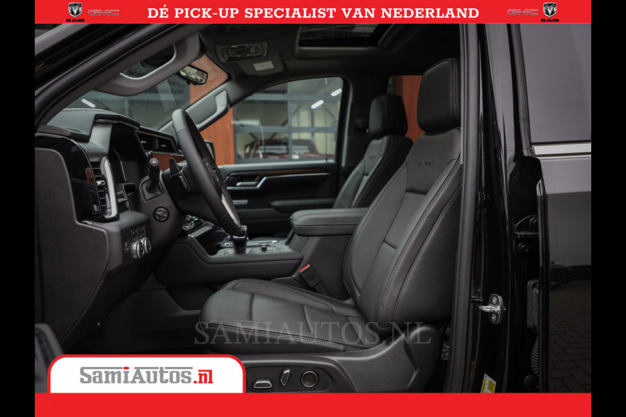 GMC Sierra DENALI 6.2 V8 426PK | Full Option | De Meest Luxe Pick-Up in zijn Klasse | Comfortabele Dubbele Cabine met Royale 5 Zitplaatsen | BPM vrij | Nu Leverbaar uit Voorraad | Voorraad Nr 419189