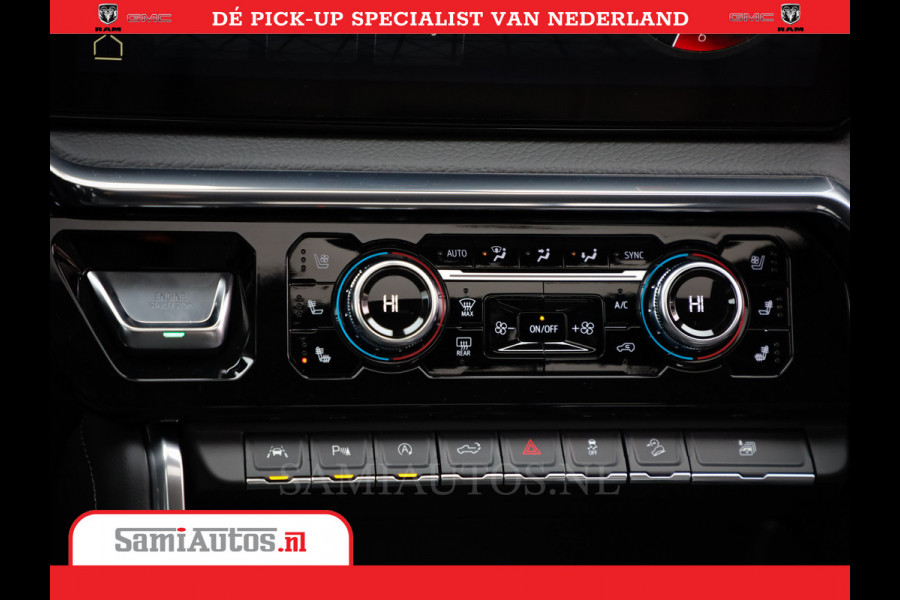 GMC Sierra DENALI 6.2 V8 426PK | Full Option | De Meest Luxe Pick-Up in zijn Klasse | Comfortabele Dubbele Cabine met Royale 5 Zitplaatsen | BPM vrij | Nu Leverbaar uit Voorraad | Voorraad Nr 419189