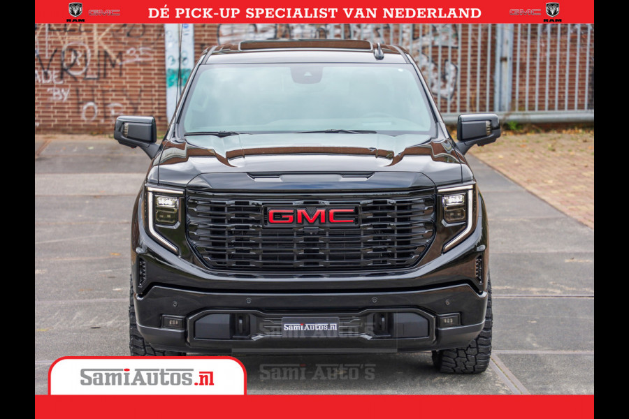 GMC Sierra DENALI 6.2 V8 426PK | Full Option | De Meest Luxe Pick-Up in zijn Klasse | Comfortabele Dubbele Cabine met Royale 5 Zitplaatsen | BPM vrij | Nu Leverbaar uit Voorraad | Voorraad Nr 419189