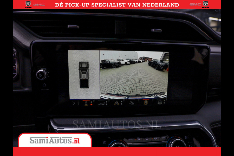 GMC Sierra DENALI 6.2 V8 426PK | Full Option | De Meest Luxe Pick-Up in zijn Klasse | Comfortabele Dubbele Cabine met Royale 5 Zitplaatsen | BPM vrij | Nu Leverbaar uit Voorraad | Voorraad Nr 419189