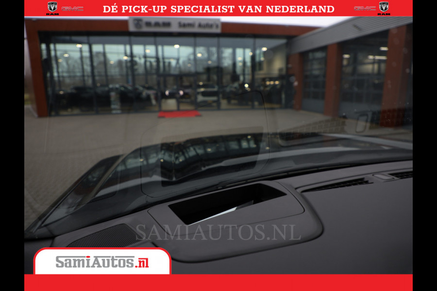 GMC Sierra DENALI 6.2 V8 426PK | Full Option | De Meest Luxe Pick-Up in zijn Klasse | Comfortabele Dubbele Cabine met Royale 5 Zitplaatsen | BPM vrij | Nu Leverbaar uit Voorraad | Voorraad Nr 419189
