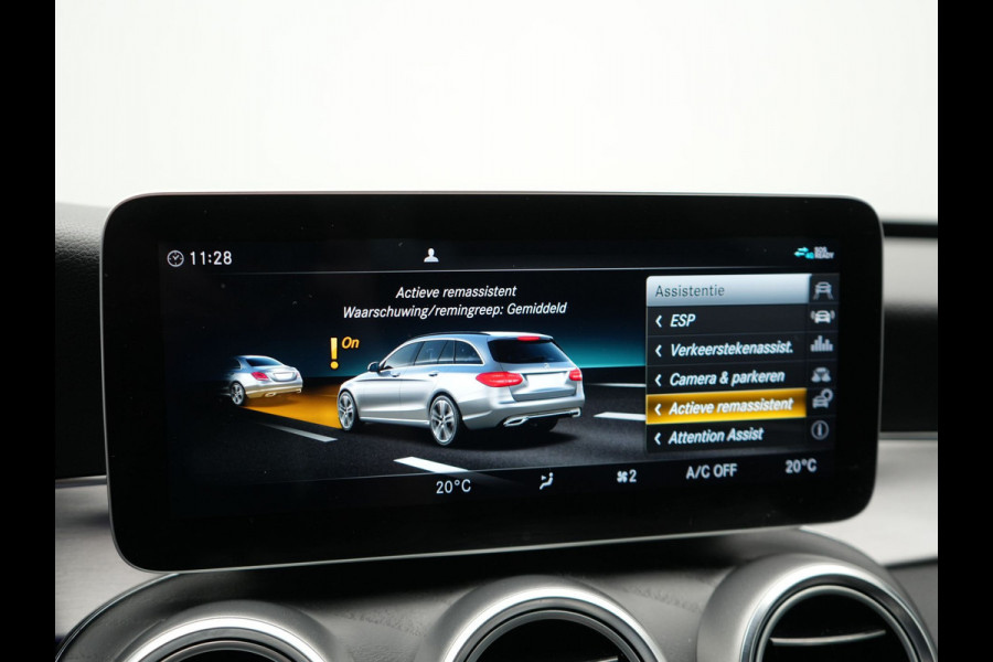 Mercedes-Benz C-Klasse Estate 180 Business Solution AMG Plus Upgrade Edition | Multibeam LED | Virtual | Apple Carplay | Afneembare Trekhaak | Alcantara Sportstoelen Verwarmd | Sfeerverlichting | Camera | 18"L.M |