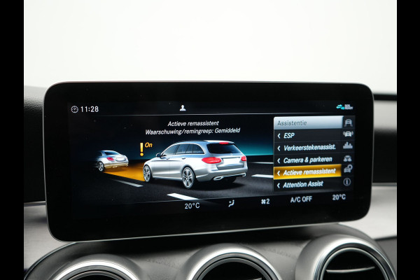 Mercedes-Benz C-Klasse Estate 180 Business Solution AMG Plus Upgrade Edition | Multibeam LED | Virtual | Apple Carplay | Afneembare Trekhaak | Alcantara Sportstoelen Verwarmd | Sfeerverlichting | Camera | 18"L.M |