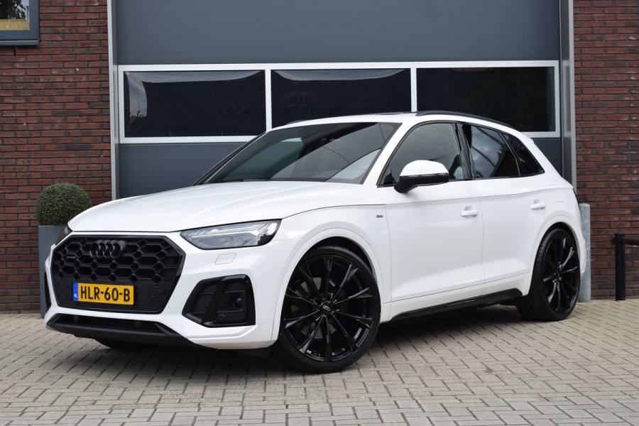 Audi Q5 50 TFSI e 299pk Quattro S-line | Luchtvering | 22" | Pano | Trekhaak