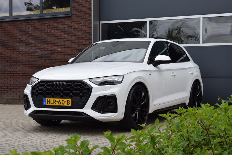 Audi Q5 50 TFSI e 299pk Quattro S-line | Luchtvering | 22" | Pano | Trekhaak