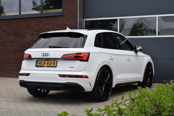 Audi Q5 50 TFSI e 299pk Quattro S-line | Luchtvering | 22" | Pano | Trekhaak