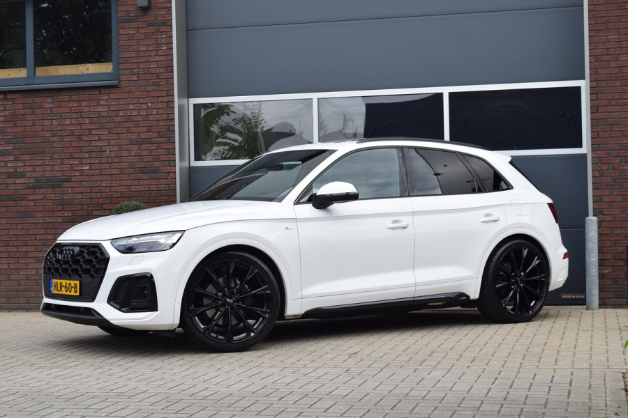 Audi Q5 50 TFSI e 299pk Quattro S-line | Luchtvering | 22" | Pano | Trekhaak