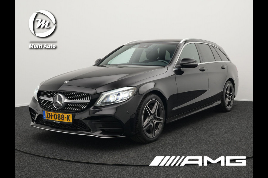 Mercedes-Benz C-Klasse Estate 180 Business Solution AMG Plus Upgrade Edition | Multibeam LED | Virtual | Apple Carplay | Afneembare Trekhaak | Alcantara Sportstoelen Verwarmd | Sfeerverlichting | Camera | 18"L.M |