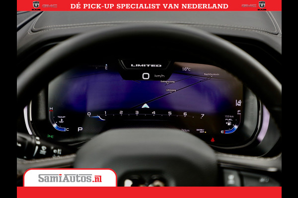Dodge Ram 1500 LPG | RAMBOX | MWK | VIRTUAL | 5.7 V8 HEMI 402PK | LIMITED NIGHT | HUD ADG | SER LUCHTVERING | MEEST VOLLE UITVOERING | CREW CAB | DUBBELE CABINE | DC | 5 PERSOONS | GRIJSKENTEKEN BEDRIJFS AUTO |