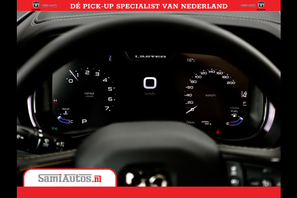 Dodge Ram 1500 LPG | RAMBOX | MWK | VIRTUAL | 5.7 V8 HEMI 402PK | LIMITED NIGHT | HUD ADG | SER LUCHTVERING | MEEST VOLLE UITVOERING | CREW CAB | DUBBELE CABINE | DC | 5 PERSOONS | GRIJSKENTEKEN BEDRIJFS AUTO |