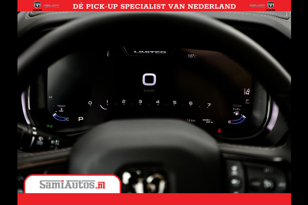 Dodge Ram 1500 LPG | RAMBOX | MWK | VIRTUAL | 5.7 V8 HEMI 402PK | LIMITED NIGHT | HUD ADG | SER LUCHTVERING | MEEST VOLLE UITVOERING | CREW CAB | DUBBELE CABINE | DC | 5 PERSOONS | GRIJSKENTEKEN BEDRIJFS AUTO |