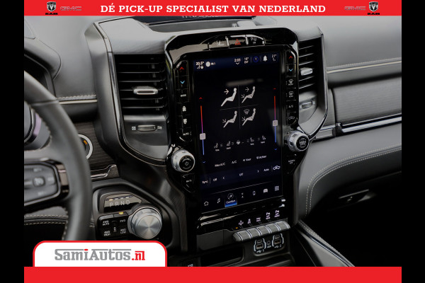 Dodge Ram 1500 LPG | RAMBOX | MWK | VIRTUAL | 5.7 V8 HEMI 402PK | LIMITED NIGHT | HUD ADG | SER LUCHTVERING | MEEST VOLLE UITVOERING | CREW CAB | DUBBELE CABINE | DC | 5 PERSOONS | GRIJSKENTEKEN BEDRIJFS AUTO |