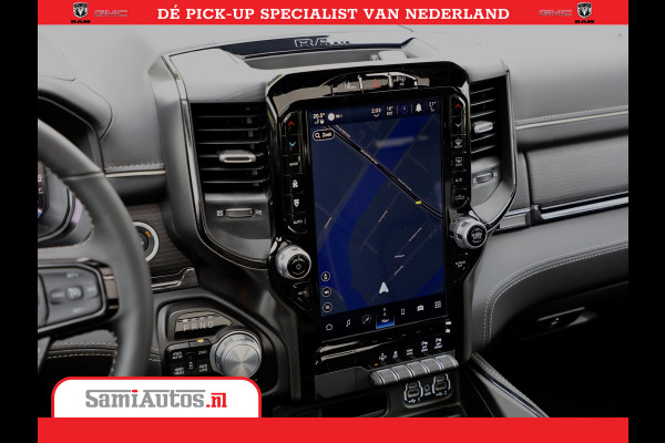 Dodge Ram 1500 LPG | RAMBOX | MWK | VIRTUAL | 5.7 V8 HEMI 402PK | LIMITED NIGHT | HUD ADG | SER LUCHTVERING | MEEST VOLLE UITVOERING | CREW CAB | DUBBELE CABINE | DC | 5 PERSOONS | GRIJSKENTEKEN BEDRIJFS AUTO |
