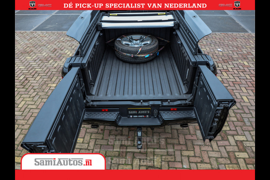 Dodge Ram 1500 LPG | RAMBOX | MWK | VIRTUAL | 5.7 V8 HEMI 402PK | LIMITED NIGHT | HUD ADG | SER LUCHTVERING | MEEST VOLLE UITVOERING | CREW CAB | DUBBELE CABINE | DC | 5 PERSOONS | GRIJSKENTEKEN BEDRIJFS AUTO |
