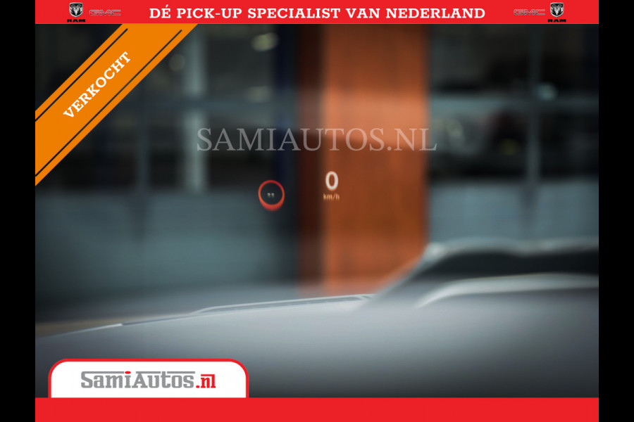 Dodge Ram 1500 LARAMIE NIGHT | NIEUW! BMP VRIJ | PANORAMA | LPG | HUD | VIRTUAL | LUCHTVERING | 360CAM | DODE HOEK | 5.7 V8 HEMI 402PK 4x4 | CREWCAB 5 PERSOONS | GRIJSKENTEKEN | VOORRAAD NR 2147 - 4802