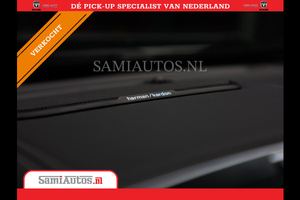 Dodge Ram 1500 LARAMIE NIGHT | NIEUW! BMP VRIJ | PANORAMA | LPG | HUD | VIRTUAL | LUCHTVERING | 360CAM | DODE HOEK | 5.7 V8 HEMI 402PK 4x4 | CREWCAB 5 PERSOONS | GRIJSKENTEKEN | VOORRAAD NR 2147 - 4802