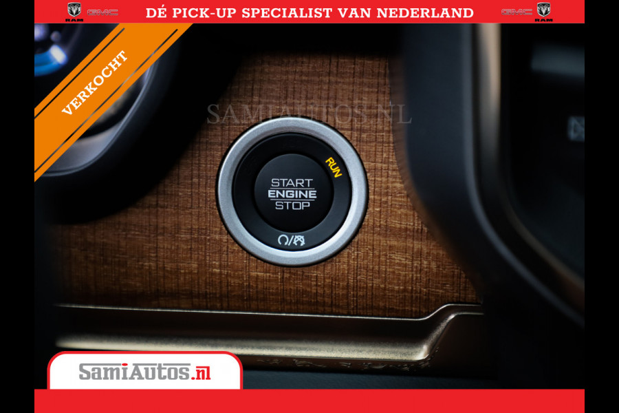 Dodge Ram 1500 LONGHORN BLACK OPS | HUD & VIRTUAL | PRIJS MET LPG + HEAD UP ADG + DEKSEL + PANORAMADAK GWJ + LUCHTVERING SER + BOM VOL | L CREW CAB | DUBBELE CABINE | 5,7L V8 HEMI 402 PK 4X4 | 5 PERSOONS | GRIJSKENTEKEN | VOORRAAD NR 2202 - 9563