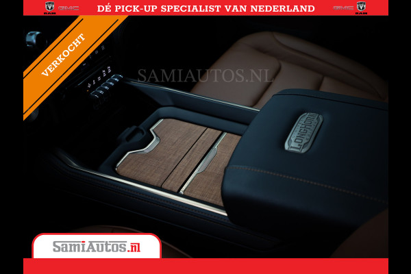 Dodge Ram 1500 LONGHORN BLACK OPS | HUD & VIRTUAL | PRIJS MET LPG + HEAD UP ADG + DEKSEL + PANORAMADAK GWJ + LUCHTVERING SER + BOM VOL | L CREW CAB | DUBBELE CABINE | 5,7L V8 HEMI 402 PK 4X4 | 5 PERSOONS | GRIJSKENTEKEN | VOORRAAD NR 2202 - 9563