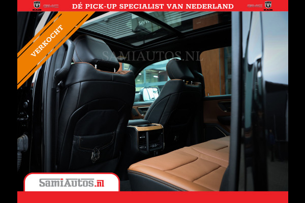 Dodge Ram 1500 LONGHORN BLACK OPS | HUD & VIRTUAL | PRIJS MET LPG + HEAD UP ADG + DEKSEL + PANORAMADAK GWJ + LUCHTVERING SER + BOM VOL | L CREW CAB | DUBBELE CABINE | 5,7L V8 HEMI 402 PK 4X4 | 5 PERSOONS | GRIJSKENTEKEN | VOORRAAD NR 2202 - 9563