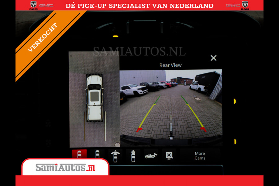 Dodge Ram 1500 LONGHORN BLACK OPS | HUD & VIRTUAL | PRIJS MET LPG + HEAD UP ADG + DEKSEL + PANORAMADAK GWJ + LUCHTVERING SER + BOM VOL | L CREW CAB | DUBBELE CABINE | 5,7L V8 HEMI 402 PK 4X4 | 5 PERSOONS | GRIJSKENTEKEN | VOORRAAD NR 2202 - 9563