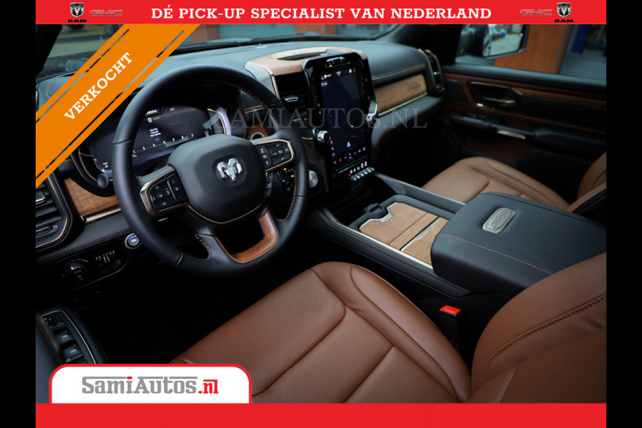 Dodge Ram 1500 LONGHORN BLACK OPS | HUD & VIRTUAL | PRIJS MET LPG + HEAD UP ADG + DEKSEL + PANORAMADAK GWJ + LUCHTVERING SER + BOM VOL | L CREW CAB | DUBBELE CABINE | 5,7L V8 HEMI 402 PK 4X4 | 5 PERSOONS | GRIJSKENTEKEN | VOORRAAD NR 2202 - 9563