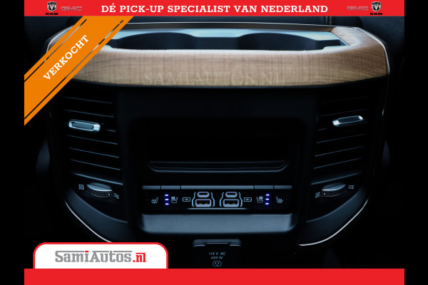 Dodge Ram 1500 LONGHORN BLACK OPS | HUD & VIRTUAL | PRIJS MET LPG + HEAD UP ADG + DEKSEL + PANORAMADAK GWJ + LUCHTVERING SER + BOM VOL | L CREW CAB | DUBBELE CABINE | 5,7L V8 HEMI 402 PK 4X4 | 5 PERSOONS | GRIJSKENTEKEN | VOORRAAD NR 2202 - 9563