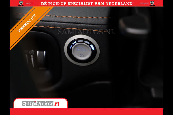 Dodge Ram 1500 LONGHORN BLACK OPS | HUD & VIRTUAL | PRIJS MET LPG + HEAD UP ADG + DEKSEL + PANORAMADAK GWJ + LUCHTVERING SER + BOM VOL | L CREW CAB | DUBBELE CABINE | 5,7L V8 HEMI 402 PK 4X4 | 5 PERSOONS | GRIJSKENTEKEN | VOORRAAD NR 2202 - 9563