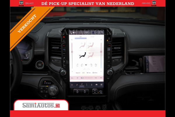 Dodge Ram 1500 LIMITED NIGHT H.O 540PK 706 Nm 2025 | XB9 | MASSAGE | BOM VOL | CREW CAB | DUBBELE CABINE | GRIJSKENTEKEN | DE MEEST LUXUEUZE en BEGEERDE Pick-up VOORRAAD NR 2330 - 7407