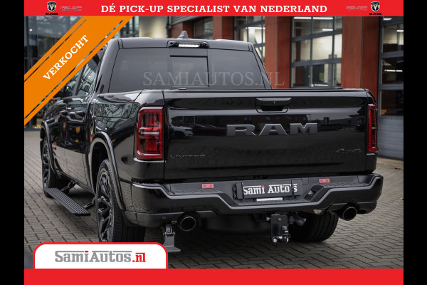 Dodge Ram 1500 LIMITED NIGHT H.O 540PK 706 Nm 2025 | XB9 | MASSAGE | BOM VOL | CREW CAB | DUBBELE CABINE | GRIJSKENTEKEN | DE MEEST LUXUEUZE en BEGEERDE Pick-up VOORRAAD NR 2330 - 7407
