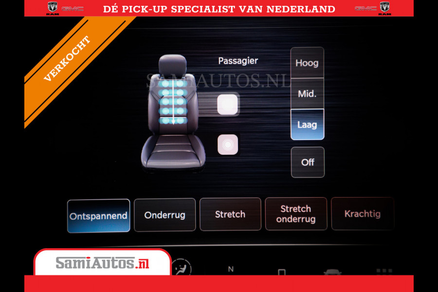 Dodge Ram 1500 LIMITED NIGHT H.O 540PK 706 Nm 2025 | XB9 | MASSAGE | BOM VOL | CREW CAB | DUBBELE CABINE | GRIJSKENTEKEN | DE MEEST LUXUEUZE en BEGEERDE Pick-up VOORRAAD NR 2330 - 7407