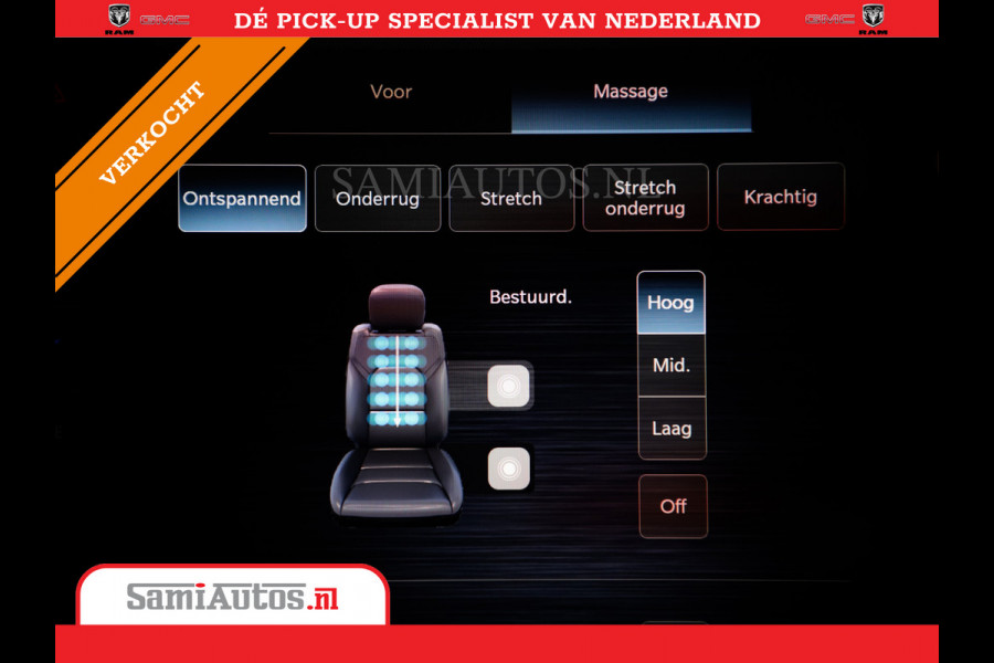 Dodge Ram 1500 LIMITED NIGHT H.O 540PK 706 Nm 2025 | XB9 | MASSAGE | BOM VOL | CREW CAB | DUBBELE CABINE | GRIJSKENTEKEN | DE MEEST LUXUEUZE en BEGEERDE Pick-up VOORRAAD NR 2330 - 7407