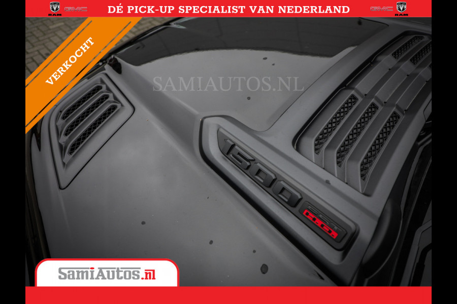 Dodge Ram 1500 LIMITED NIGHT H.O 540PK 706 Nm 2025 | XB9 | MASSAGE | BOM VOL | CREW CAB | DUBBELE CABINE | GRIJSKENTEKEN | DE MEEST LUXUEUZE en BEGEERDE Pick-up VOORRAAD NR 2330 - 7407