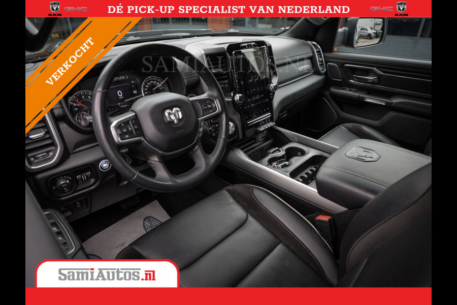Dodge Ram 1500 LARAMIE SPORT 4X4 5.7 V8 | PRINS LPG | CAMERA | APPLE CARPLAY | 3500KG | 22INCH NIGHT | FULL LED | CRUISE | MEMORY SEATS | LEDER | DUBBELE CABINE | CREWCAB