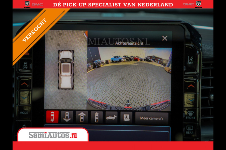 Dodge Ram 2025 NIGHT PREMIUM | BOM VOL + 14.4 INCH SCHERM + LUCHTVERING + HUD | HURRICANE 420PK 636 Nm | PRIJS MET LPG EN COVER EN GARANTI DUBBELE CABINE | PICK UP | 5 PERSOONS | DC | GRIJSKENTEKEN | PR4 FLAME RED | VOORRAAD NR 2234 - 4995