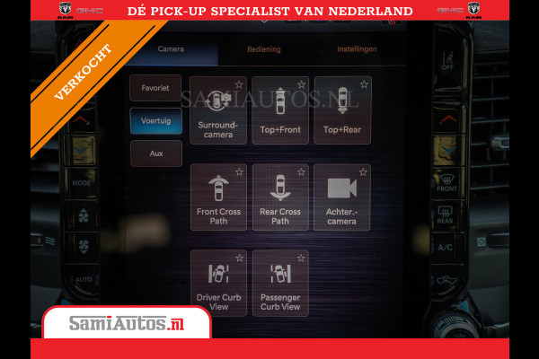 Dodge Ram 2025 NIGHT PREMIUM | BOM VOL + 14.4 INCH SCHERM + LUCHTVERING + HUD | HURRICANE 420PK 636 Nm | PRIJS MET LPG EN COVER EN GARANTI DUBBELE CABINE | PICK UP | 5 PERSOONS | DC | GRIJSKENTEKEN | PR4 FLAME RED | VOORRAAD NR 2234 - 4995