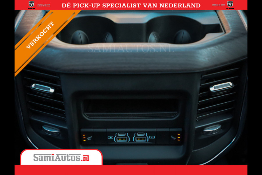 Dodge Ram 2025 NIGHT PREMIUM | BOM VOL + 14.4 INCH SCHERM + LUCHTVERING + HUD | HURRICANE 420PK 636 Nm | PRIJS MET LPG EN COVER EN GARANTI DUBBELE CABINE | PICK UP | 5 PERSOONS | DC | GRIJSKENTEKEN | PR4 FLAME RED | VOORRAAD NR 2234 - 4995