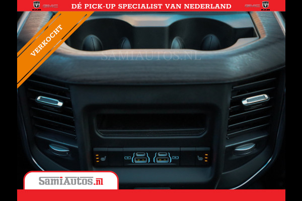 Dodge Ram 2025 NIGHT PREMIUM | BOM VOL + 14.4 INCH SCHERM + LUCHTVERING + HUD | HURRICANE 420PK 636 Nm | PRIJS MET LPG EN COVER EN GARANTI DUBBELE CABINE | PICK UP | 5 PERSOONS | DC | GRIJSKENTEKEN | PR4 FLAME RED | VOORRAAD NR 2234 - 4995