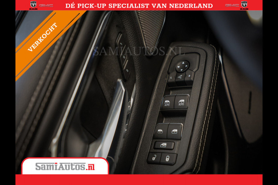 Dodge Ram 2025 NIGHT PREMIUM | BOM VOL + 14.4 INCH SCHERM + LUCHTVERING + HUD | HURRICANE 420PK 636 Nm | PRIJS MET LPG EN COVER EN GARANTI DUBBELE CABINE | PICK UP | 5 PERSOONS | DC | GRIJSKENTEKEN | PR4 FLAME RED | VOORRAAD NR 2234 - 4995