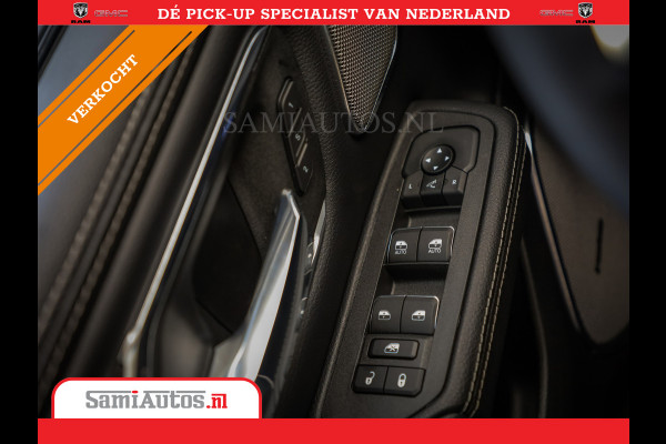 Dodge Ram 2025 NIGHT PREMIUM | BOM VOL + 14.4 INCH SCHERM + LUCHTVERING + HUD | HURRICANE 420PK 636 Nm | PRIJS MET LPG EN COVER EN GARANTI DUBBELE CABINE | PICK UP | 5 PERSOONS | DC | GRIJSKENTEKEN | PR4 FLAME RED | VOORRAAD NR 2234 - 4995