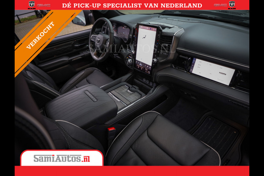Dodge Ram 1500 LIMITED SPORT DE MEEST LUXUEUZE PICK UP HIGH OUTPUT H.O 540PK 706 Nm 2025 | XB9 | MASSAGE | BOM VOL | CREW CAB | DUBBELE CABINE | GRIJSKENTEKEN | VOORRAAD NR 2303 - 7694