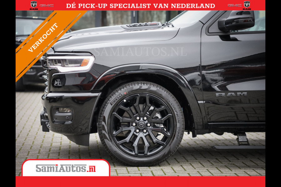 Dodge Ram 1500 LIMITED SPORT DE MEEST LUXUEUZE PICK UP HIGH OUTPUT H.O 540PK 706 Nm 2025 | XB9 | MASSAGE | BOM VOL | CREW CAB | DUBBELE CABINE | GRIJSKENTEKEN | VOORRAAD NR 2303 - 7694