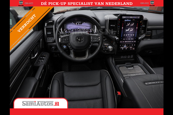 Dodge Ram 1500 LIMITED SPORT DE MEEST LUXUEUZE PICK UP HIGH OUTPUT H.O 540PK 706 Nm 2025 | XB9 | MASSAGE | BOM VOL | CREW CAB | DUBBELE CABINE | GRIJSKENTEKEN | VOORRAAD NR 2303 - 7694