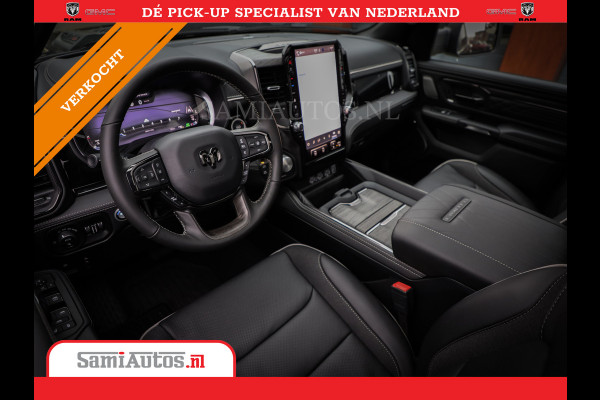 Dodge Ram 1500 LIMITED SPORT DE MEEST LUXUEUZE PICK UP HIGH OUTPUT H.O 540PK 706 Nm 2025 | XB9 | MASSAGE | BOM VOL | CREW CAB | DUBBELE CABINE | GRIJSKENTEKEN | VOORRAAD NR 2303 - 7694