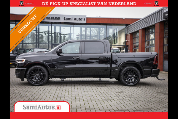 Dodge Ram 1500 LIMITED SPORT DE MEEST LUXUEUZE PICK UP HIGH OUTPUT H.O 540PK 706 Nm 2025 | XB9 | MASSAGE | BOM VOL | CREW CAB | DUBBELE CABINE | GRIJSKENTEKEN | VOORRAAD NR 2303 - 7694