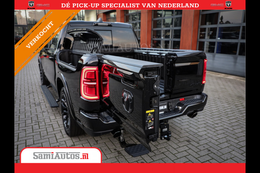 Dodge Ram 1500 LIMITED SPORT DE MEEST LUXUEUZE PICK UP HIGH OUTPUT H.O 540PK 706 Nm 2025 | XB9 | MASSAGE | BOM VOL | CREW CAB | DUBBELE CABINE | GRIJSKENTEKEN | VOORRAAD NR 2303 - 7694