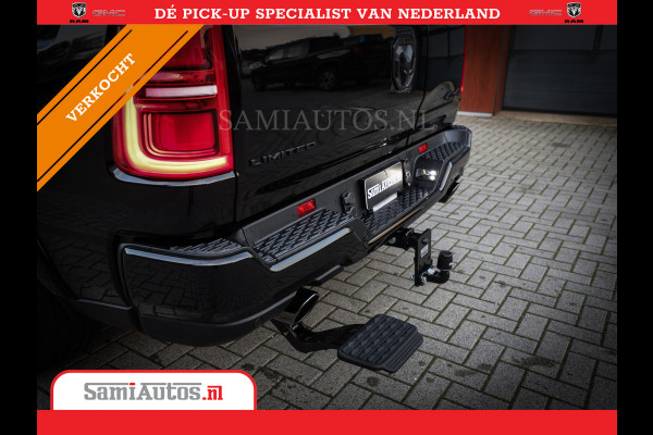 Dodge Ram 1500 LIMITED SPORT DE MEEST LUXUEUZE PICK UP HIGH OUTPUT H.O 540PK 706 Nm 2025 | XB9 | MASSAGE | BOM VOL | CREW CAB | DUBBELE CABINE | GRIJSKENTEKEN | VOORRAAD NR 2303 - 7694