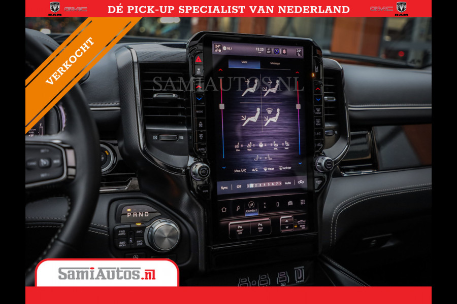 Dodge Ram 1500 LIMITED SPORT DE MEEST LUXUEUZE PICK UP HIGH OUTPUT H.O 540PK 706 Nm 2025 | XB9 | MASSAGE | BOM VOL | CREW CAB | DUBBELE CABINE | GRIJSKENTEKEN | VOORRAAD NR 2303 - 7694
