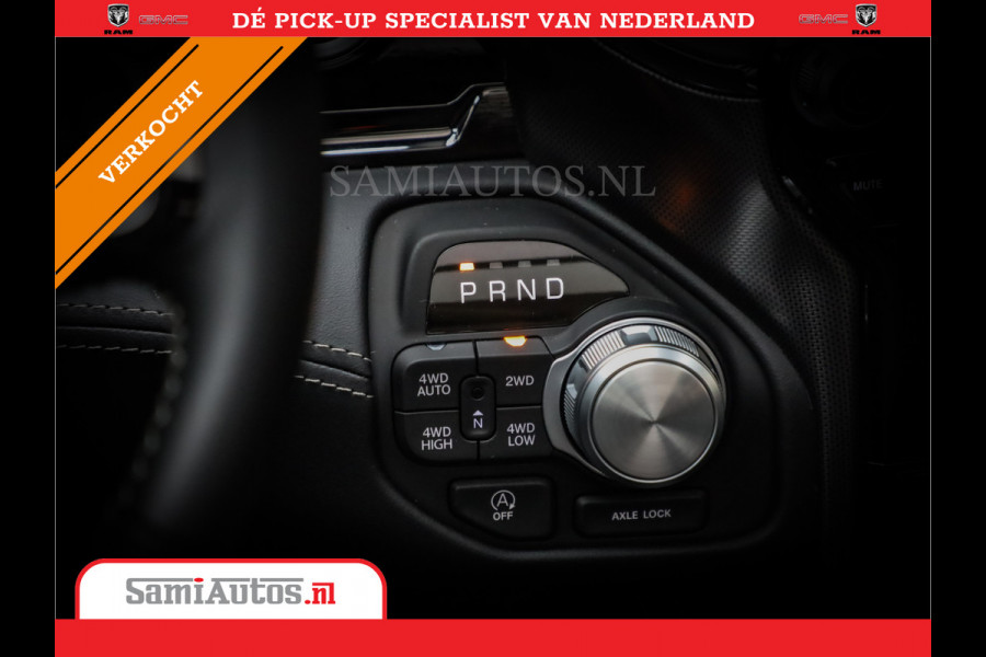 Dodge Ram 1500 LIMITED SPORT DE MEEST LUXUEUZE PICK UP HIGH OUTPUT H.O 540PK 706 Nm 2025 | XB9 | MASSAGE | BOM VOL | CREW CAB | DUBBELE CABINE | GRIJSKENTEKEN | VOORRAAD NR 2303 - 7694