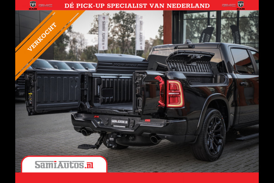 Dodge Ram 1500 LIMITED SPORT DE MEEST LUXUEUZE PICK UP HIGH OUTPUT H.O 540PK 706 Nm 2025 | XB9 | MASSAGE | BOM VOL | CREW CAB | DUBBELE CABINE | GRIJSKENTEKEN | VOORRAAD NR 2303 - 7694